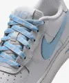 Кроссовки подростковые Nike AIR FORCE 1 LOW (GS) серо-голубые IR0270-004
