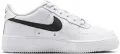 Кросівки підліткові Nike AIR FORCE 1 TECH (GS) біло-чорні IR3992-100