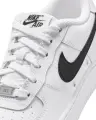 Кросівки підліткові Nike AIR FORCE 1 TECH (GS) біло-чорні IR3992-100