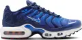 Кроссовки подростковые Nike AIR MAX PLUS SE (GS) сине-темно-синие II7204-400