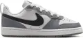 Кроссовки подростковые Nike COURT BOROUGH LOW RECRAFT (GS) бело-серо-черные DV5456-016