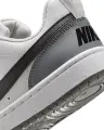Кроссовки подростковые Nike COURT BOROUGH LOW RECRAFT (GS) бело-серо-черные DV5456-016
