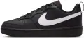 Кроссовки подростковые Nike COURT BOROUGH LOW RECRAFT (GS) черно-белые DV5456-013