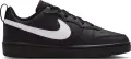Кроссовки подростковые Nike COURT BOROUGH LOW RECRAFT (GS) черно-белые DV5456-013