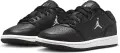 Кроссовки подростковые Nike JORDAN COURT CONNECT LOW (GS) черно-белые IQ6016-001