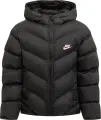 Куртка підліткова Nike SPORTSWEAR ALL DAY PLAY THERMA-FIT LOOSE-FIT чорно-світло-рожева HQ4976-011