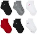 Носки детские Nike JORDAN EVERYDAY ESSENTIALS ANKLE разноцветные (6 пар) BJ0593-H24