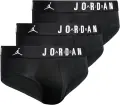 Труси (брифи) Nike JORDAN FLIGHT чорні (3 штуки) JM0743-023