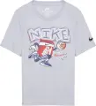Футболка дитяча Nike CHALKY BOXY BBALL світло-сіра 86N843-BAD