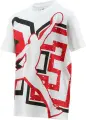 Футболка дитяча Nike SPLIT SPLATTER біло-червоно-чорна 85F648-001