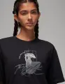 Футболка женская Nike JUMPMAN GRAPHIC черная FD7244-010