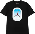 Футболка подростковая Nike AIR JORDAN PLANE WINDOW черная 95F903-023