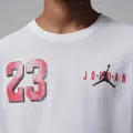 Футболка подростковая Nike JORDAN BROOKLYN VARSITY бело-красная 95F748-001