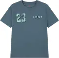 Футболка подростковая Nike JORDAN BROOKLYN VARSITY темно-зелено-мятная 95F748-EA0