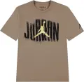 Футболка подростковая Nike JORDAN DISTRESSED светло-коричневая 95F854-X1T