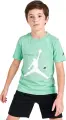 Футболка подростковая Nike JORDAN JUMPMAN GRID BLUR мятная 95F634-G11