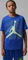 Футболка подростковая Nike JORDAN JUMPMAN GRID BLUR сине-салатовая 95F634-U89