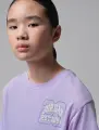 Футболка підліткова Nike JORDAN SECRET GARDEN COLLEGIATE бузкова 45F900-P2W