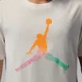 Футболка подростковая Nike JORDAN TIE DYE JUMPMAN бежевая 95F822-W5T