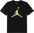 Футболка подростковая Nike JORDAN TIE DYE JUMPMAN черная 95F822-023