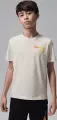 Футболка подростковая Nike JORDAN WORLD TOUR бежевая 95F751-W5T