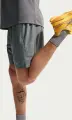 Шорти для бігу Nike MILER DRI-FIT 18CM BRIEFS-LINED сірі IF2070-084