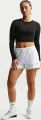Шорти жіночі Nike SPORTSWEAR CHILL TERRY MID-RISE FRENCH TERRY світло-сірі II3980-051