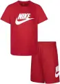 Комплект літній дитячий Nike SPORTSWEAR CLUB червоний 86L596-U10