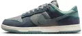 Кросівки Nike DUNK LOW RETRO SE сіро-темно-синьо-бірюзові IH1942-002