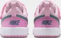 Кроссовки детские Nike COURT BOROUGH LOW RECRAFT (TD) розово-темно-зеленые DV5458-604