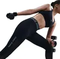Лосіни жіночі Nike PRO MID-RISE FULL-LENGTH MESH-PANELED чорні HJ1163-010
