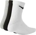 Шкарпетки дитячі Nike CUSHIONED CREW білі, сірі, чорні (3 пари) UN0027-W2F