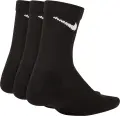 Шкарпетки дитячі Nike CUSHIONED CREW чорні (3 пари) UN0027-023