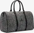 Сумка Nike JORDAN MONOGRAM DUFFLE BAG 25L біло-чорна MM0978-I00