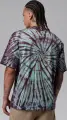 Футболка Nike JORDAN BROOKLYN TIE-DYE FESTIVAL зелено-фиолетовая IF3150-342