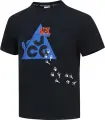 Футболка підліткова Nike ACG DRI-FIT чорно-фіолетово-жовтогаряча HQ3254-010
