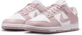 Кроссовки женские Nike DUNK LOW светло-розово-белые IM6572-103
