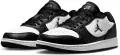 Кроссовки женские Nike JORDAN COURT CONNECT LOW черно-белые IQ6828-003