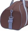 Сумка спортивна жіноча Nike GYM CLUB TRAINING RETRO 24L коричнево-синьо-біла DH6863-502