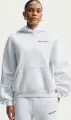 Худи женское Nike STUDIO FLEECE MEDIUM WEIGHT OVERSIZED светло-серое IU3725-051