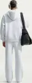 Худи женское Nike STUDIO FLEECE MEDIUM WEIGHT OVERSIZED светло-серое IU3725-051