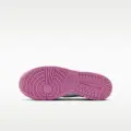 Кроссовки детские Nike JR DUNK LOW бело-розовые IU7766-125