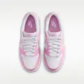 Кроссовки детские Nike JR DUNK LOW бело-розовые IU7766-125