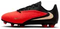 Бутси дитячі Nike JR PHANTOM 6 LOW CLUB FG/MG червоно-чорні HM9202-600