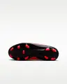 Бутси дитячі Nike JR PHANTOM 6 LOW CLUB FG/MG червоно-чорні HM9202-600