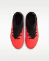Бутсы детские Nike JR PHANTOM 6 HIGH CLUB FG/MG красно-черные HQ2022-600