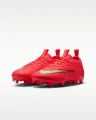 Бутсы детские Nike JR MERCURIAL VAPOR 17 ACADEMY FG/MG красно-черные IM7359-600