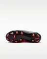 Бутсы детские Nike JR PHANTOM 6 LOW ACADEMY FG/MG красно-черные HM9203-600