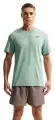 Футболка спортивная Nike DRI-FIT светло-зелено-черная AR6029-008