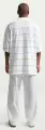 Поло Nike CLUB OVERSIZED STRIPED біло-синьо-зелений IF0736-100
